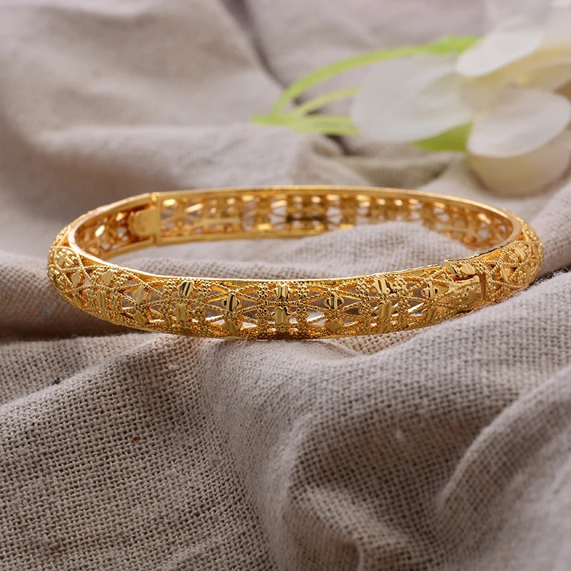 Luxurious Gold Plated Bracelets