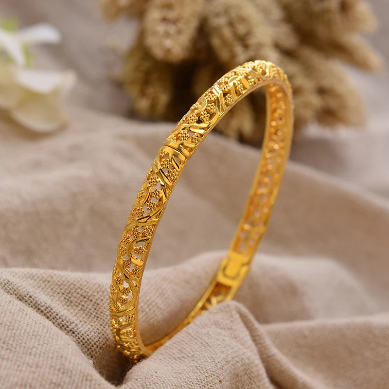 Luxurious Gold Plated Bracelets