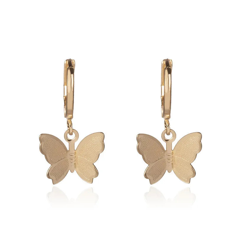 Asymmetrical Flower Earrings