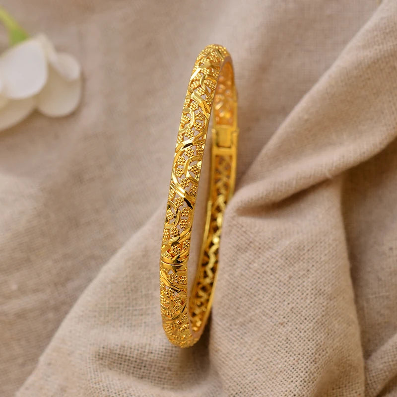 Luxurious Gold Plated Bracelets