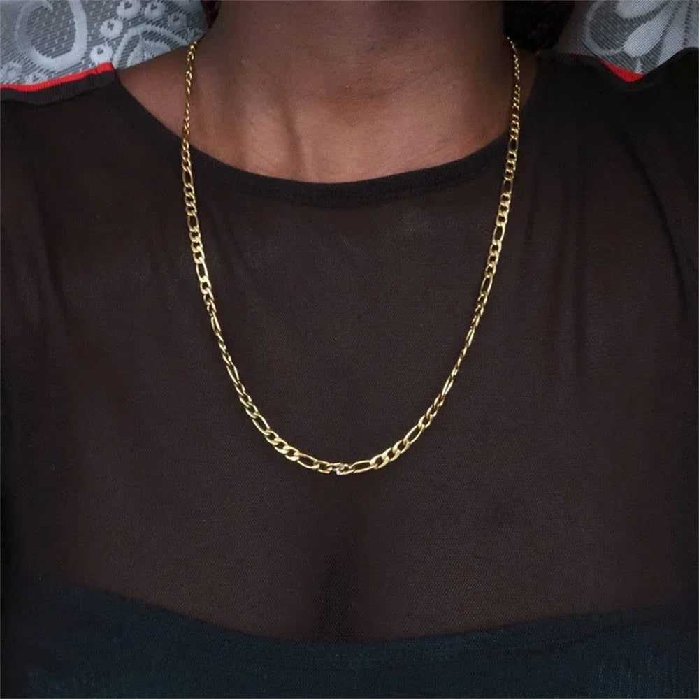 Gold/Silver Figaro Chain