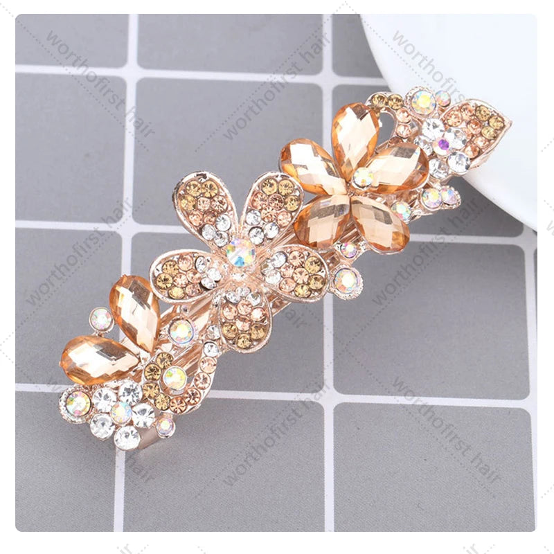 Glamorous Rhinestone Hair Clip