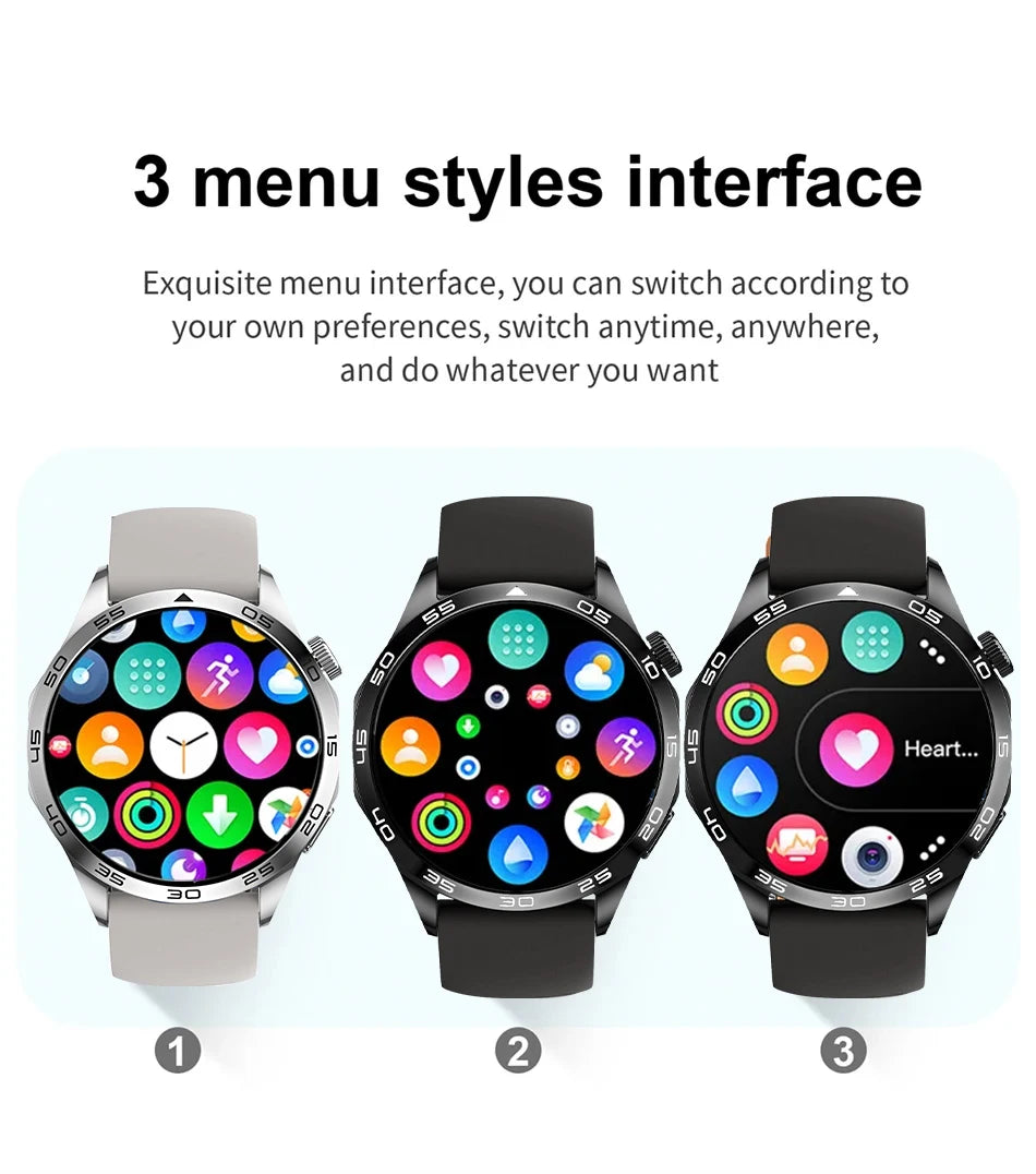 Steel 1.5 Inch Smartwatch