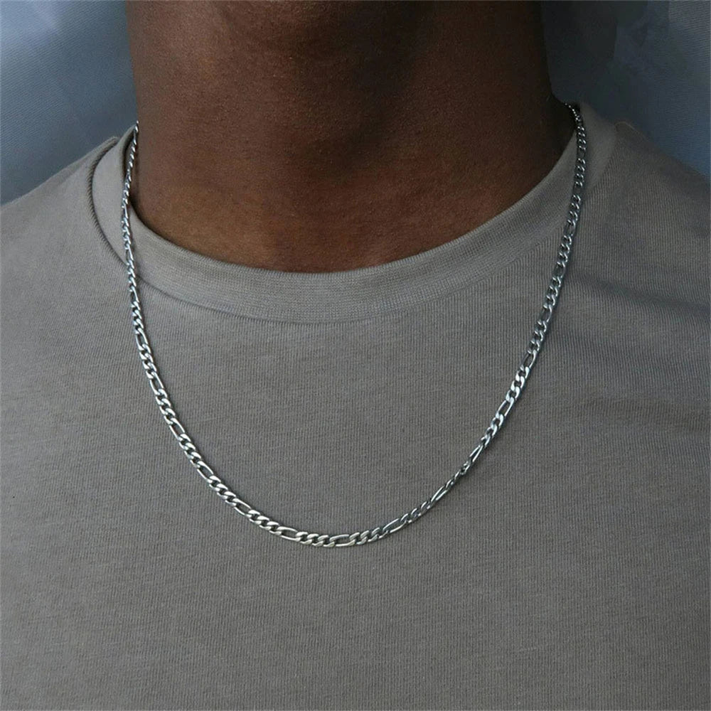 Gold/Silver Figaro Chain