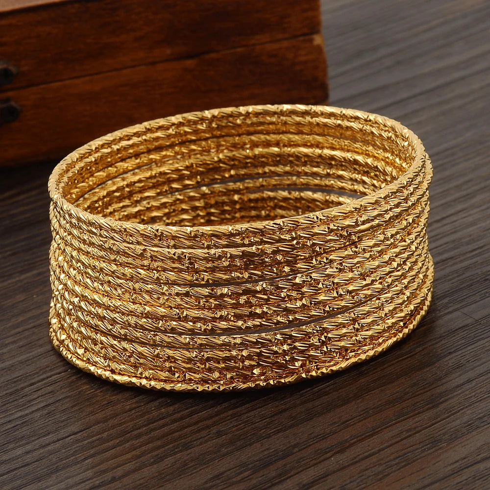 Bridal Gold Color Bangle Set