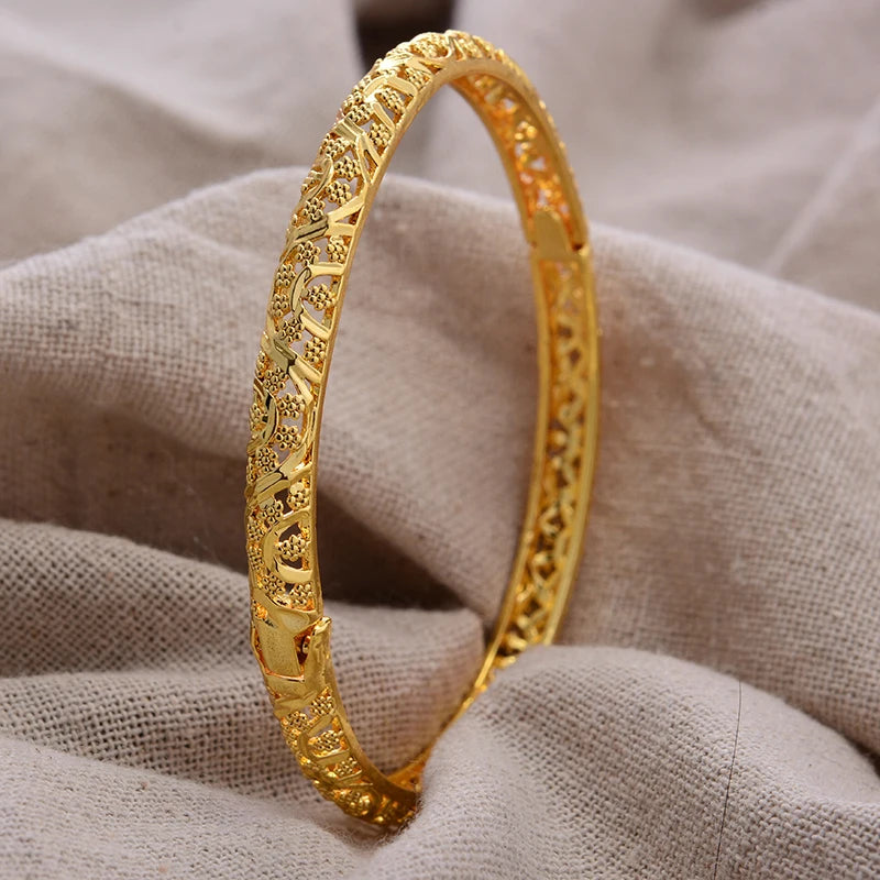 Luxurious Gold Plated Bracelets