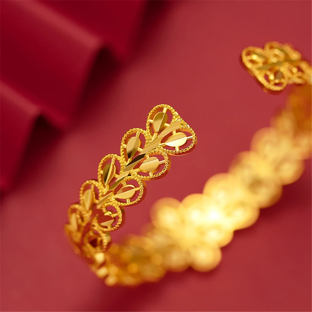 Gold Plated Bridal Bracelets