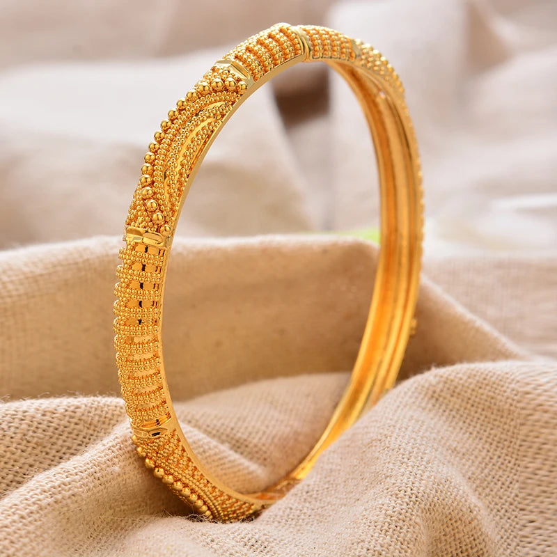 Luxurious Gold Plated Bracelets