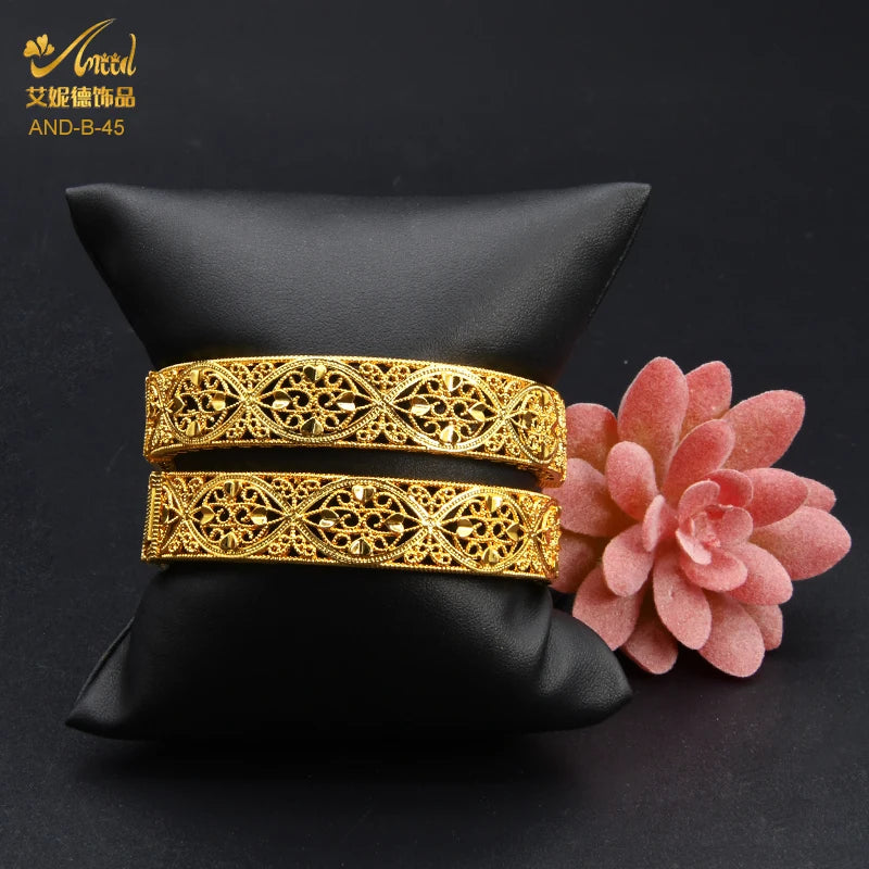 Gold Color Wedding Bracelets