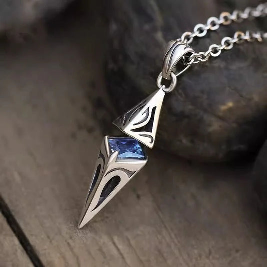 Retro Titanium Pendant Chain