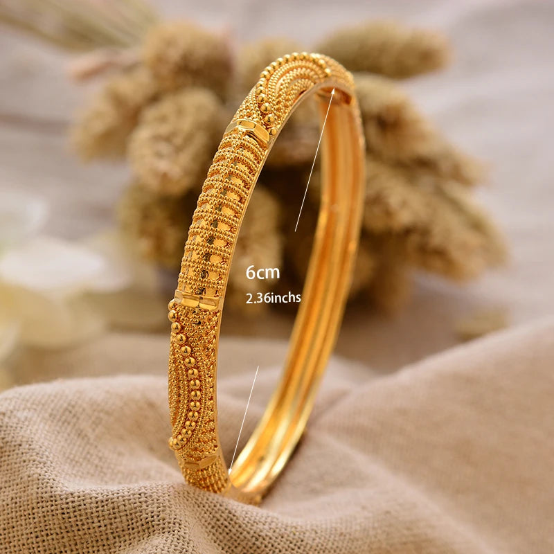 Luxurious Gold Plated Bracelets