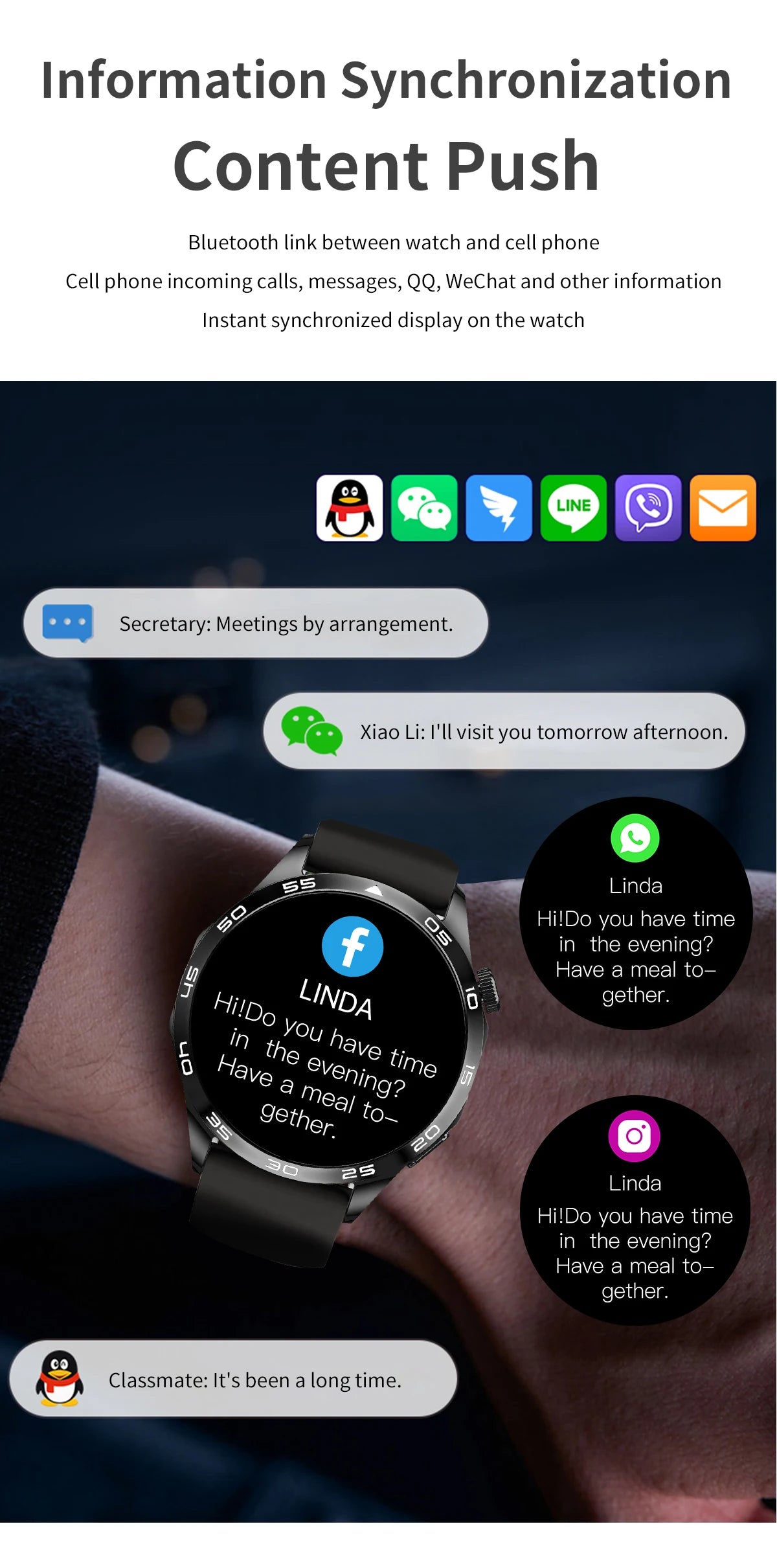 Steel 1.5 Inch Smartwatch