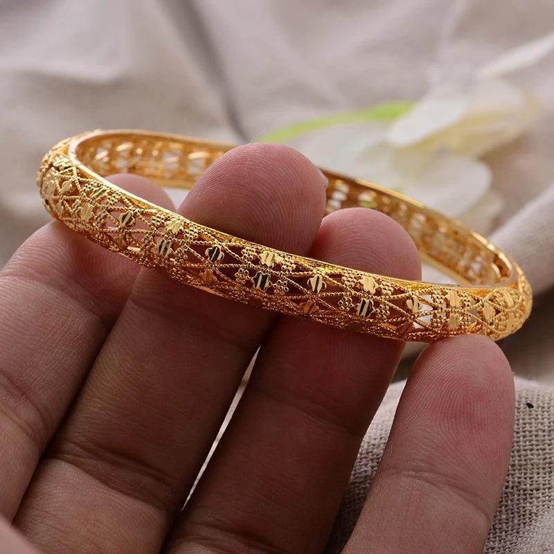 Luxurious Gold Plated Bracelets