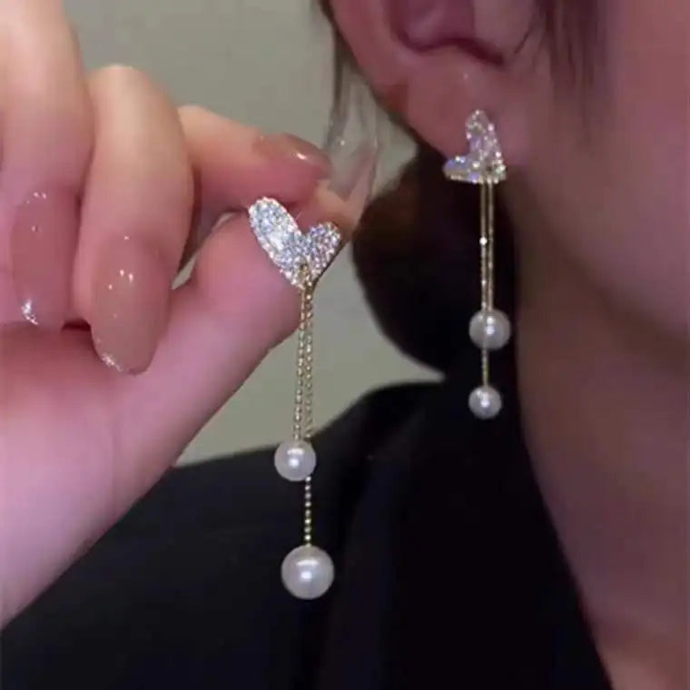 Exquisite C-Shaped Earrings