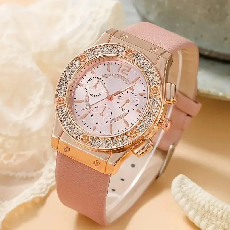 Casual Pink Ladies’ Watches