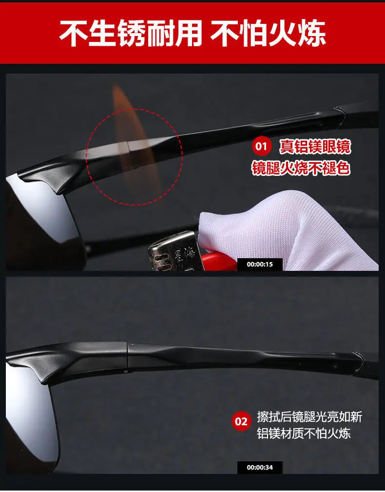 Polycarbonate UV400 Polarized Sunglasses