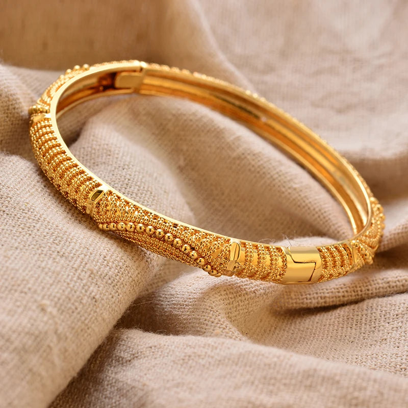 Luxurious Gold Plated Bracelets