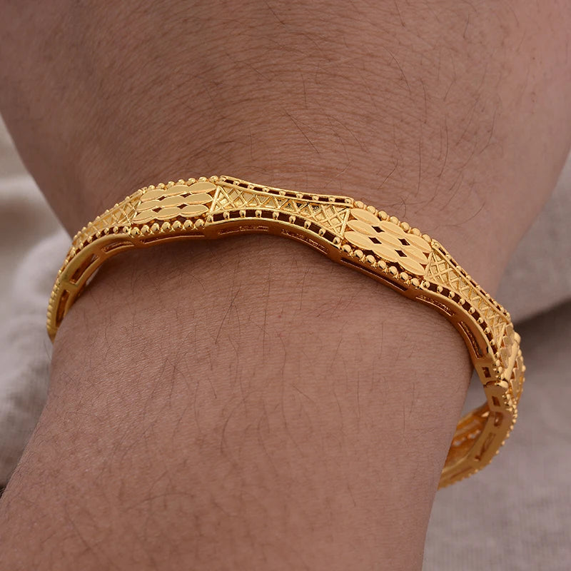 Luxurious Gold Plated Bracelets