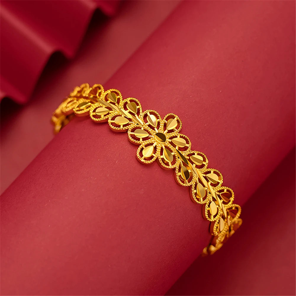 Gold Plated Bridal Bracelets