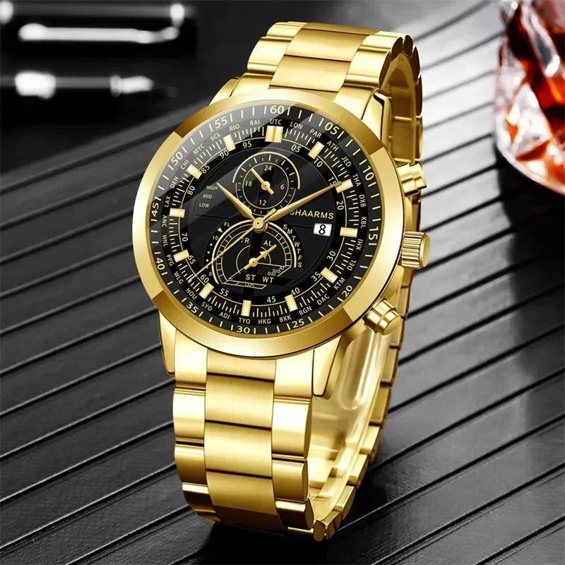 Luxurious Quartz & Stainless Steel Watches