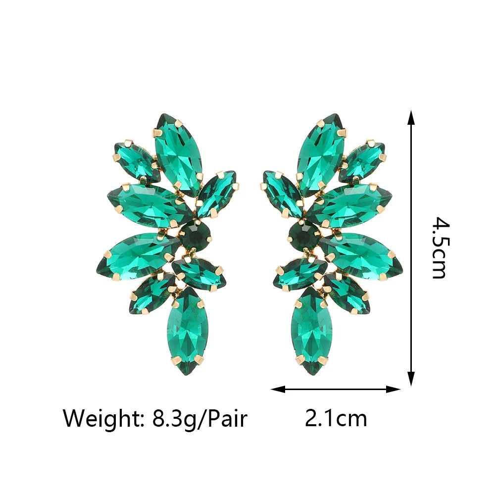 Vintage Rhinestone Earrings