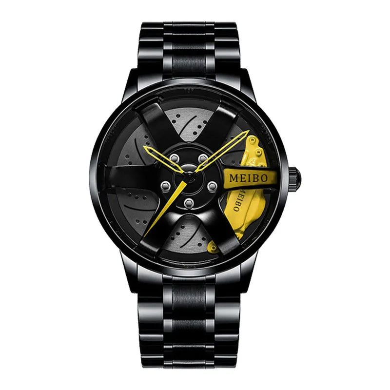 Quartz Car Wheel Wristwatches