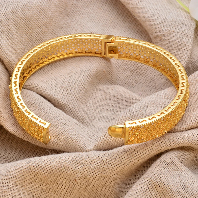 Luxurious Gold Plated Bracelets