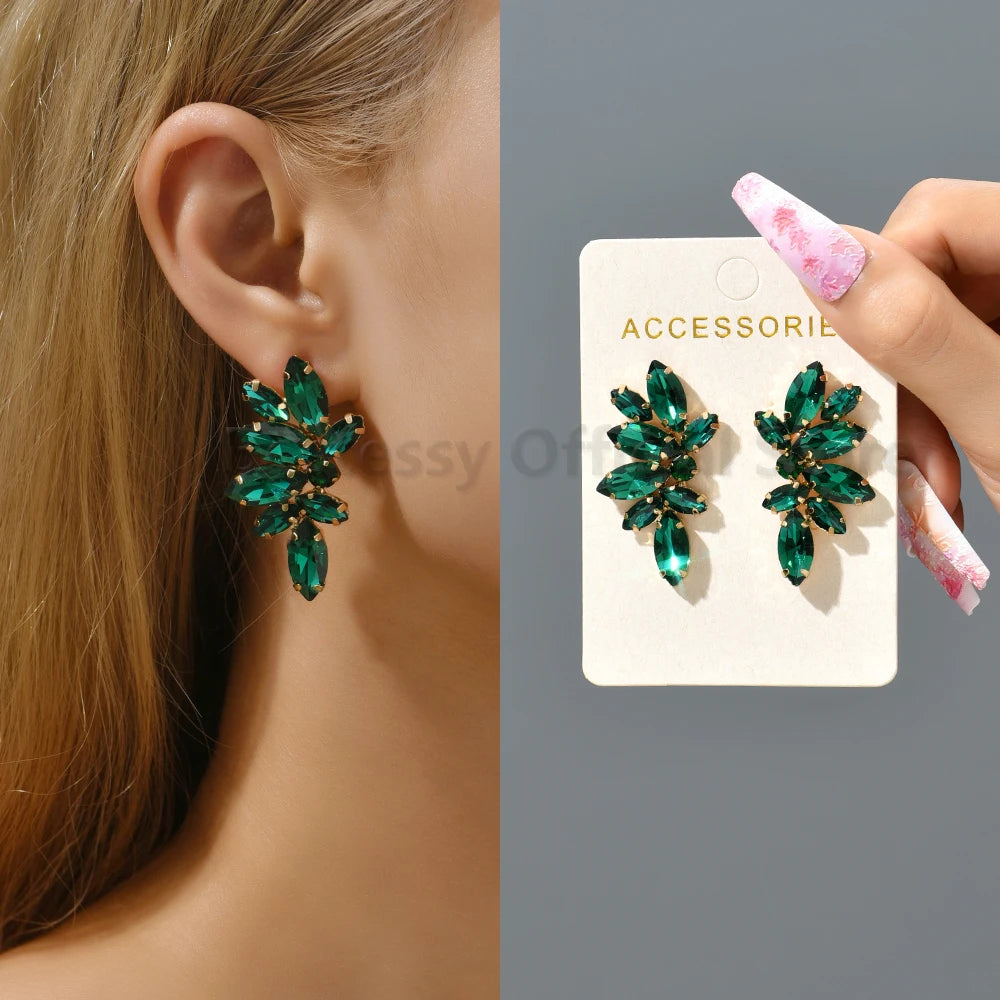 Vintage Rhinestone Earrings