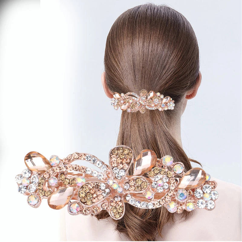 Glamorous Rhinestone Hair Clip