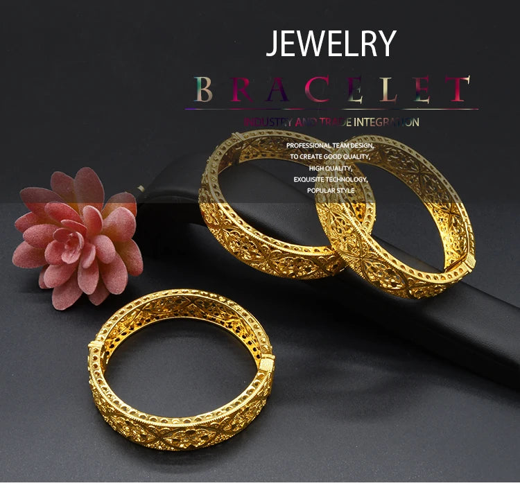 Gold Color Wedding Bracelets