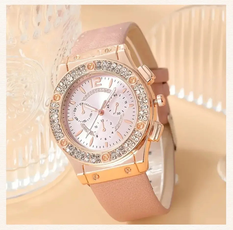 Casual Pink Ladies’ Watches