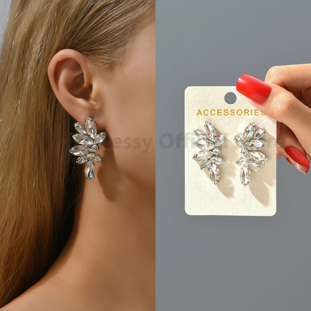 Vintage Rhinestone Earrings