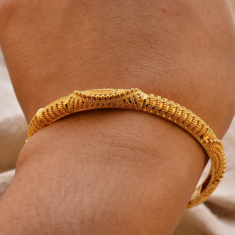 Luxurious Gold Plated Bracelets