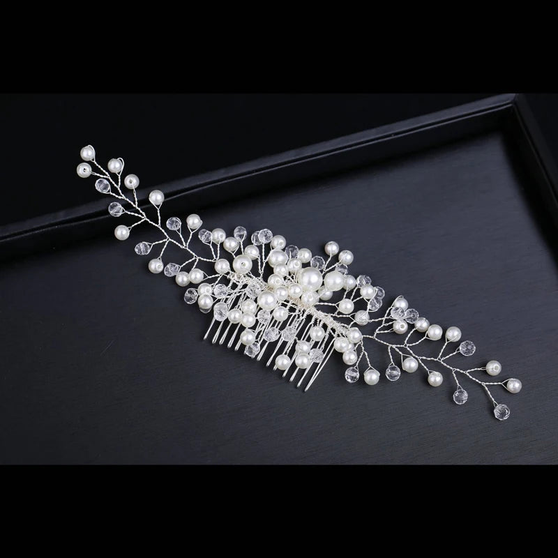 Elegant Pearl Hair Clips