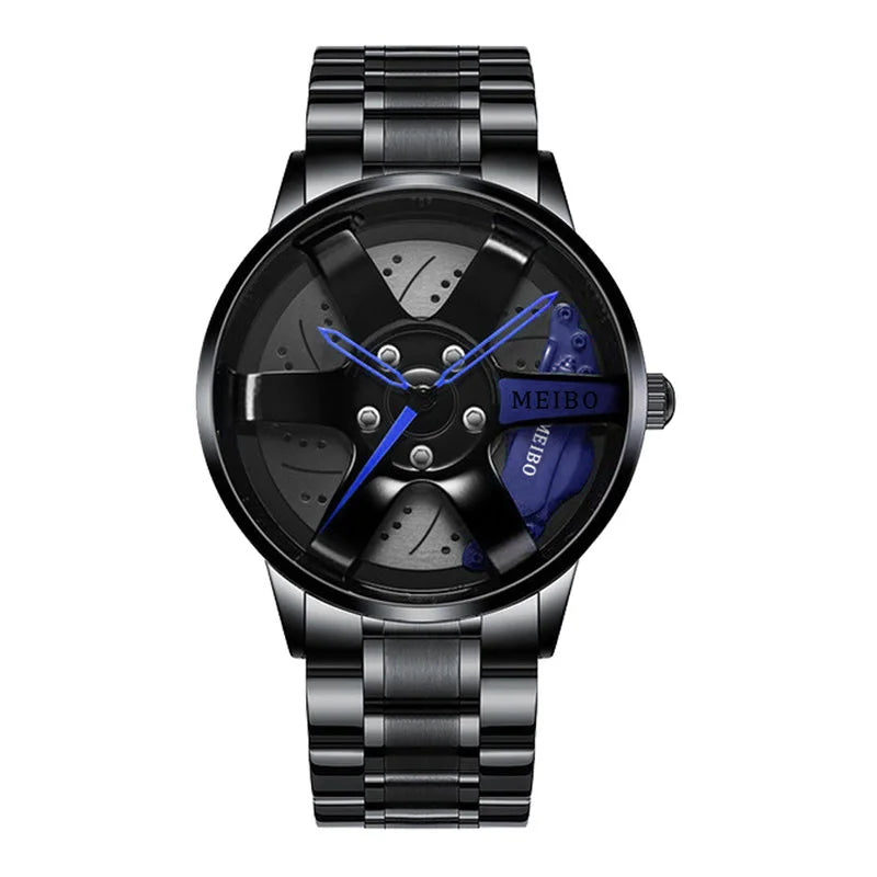 Quartz Car Wheel Wristwatches