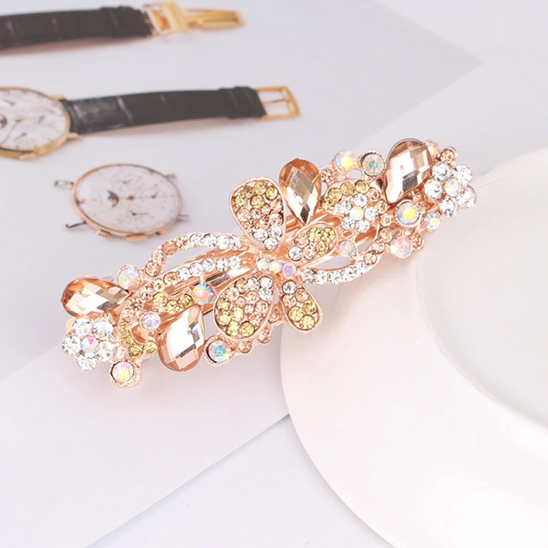 Glamorous Rhinestone Hair Clip