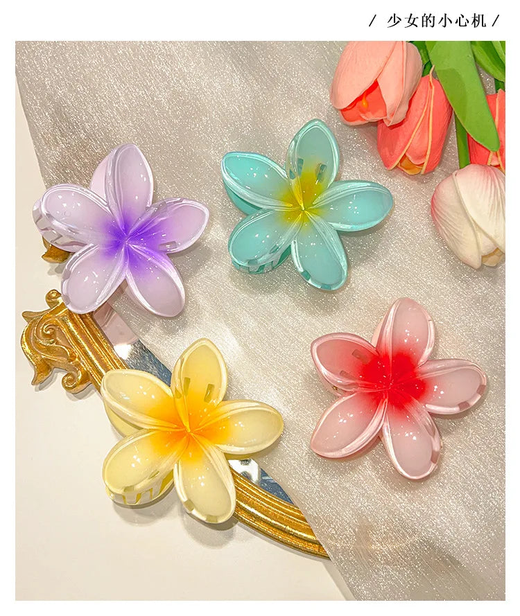 Bohemian Lily Hair Clips