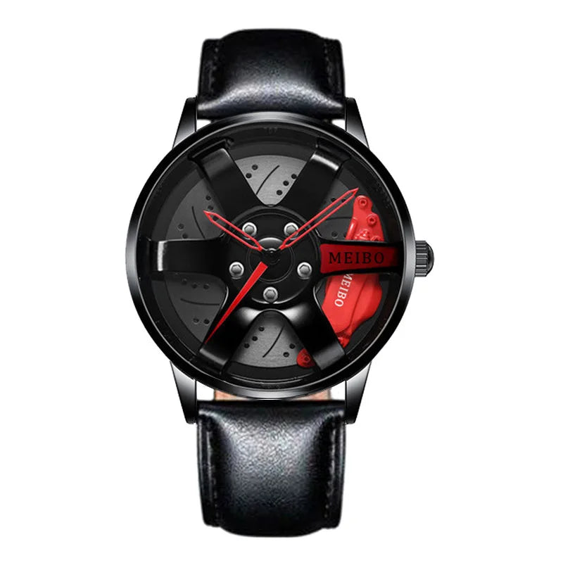 Quartz Car Wheel Wristwatches