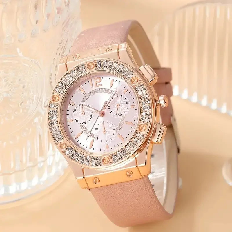 Casual Pink Ladies’ Watches