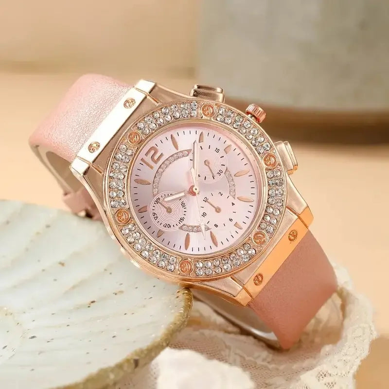 Casual Pink Ladies’ Watches